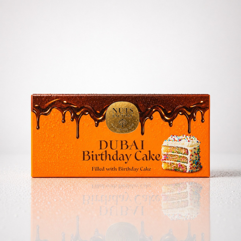 Dubai Chocolate Birthday Cake Edition