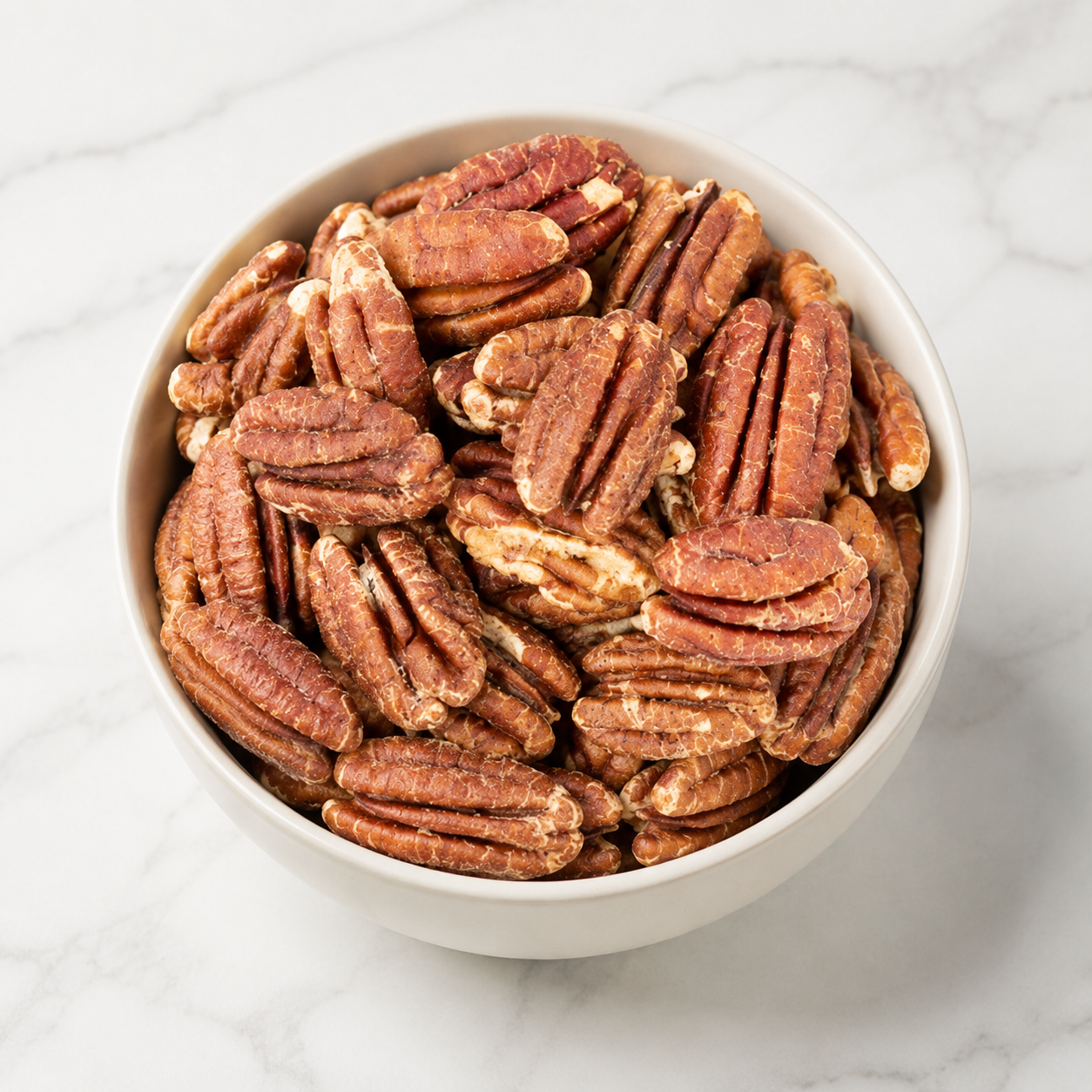 Dry Roasted Salted Pecans