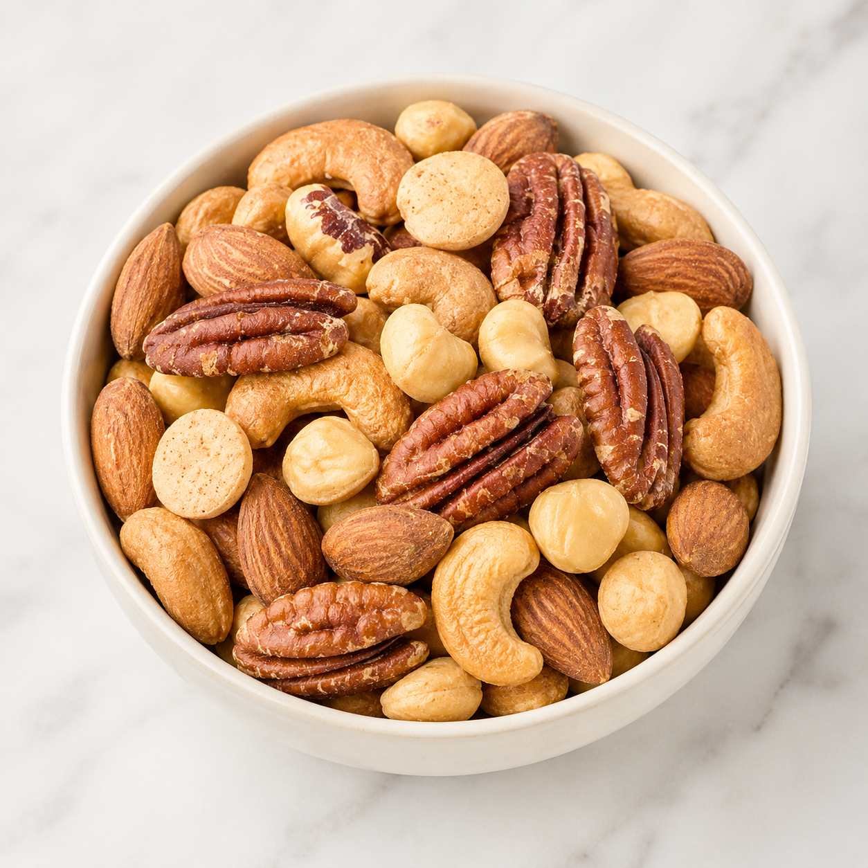 Dry Roasted Unsalted Nuts Mix