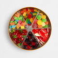 Gourmet Candies & Gummies Gift Tin Orange Edition
