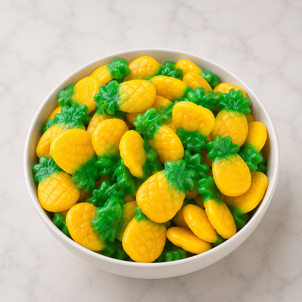 Large Pineapple Gummies | Swedish Gummy by Nuts Factory