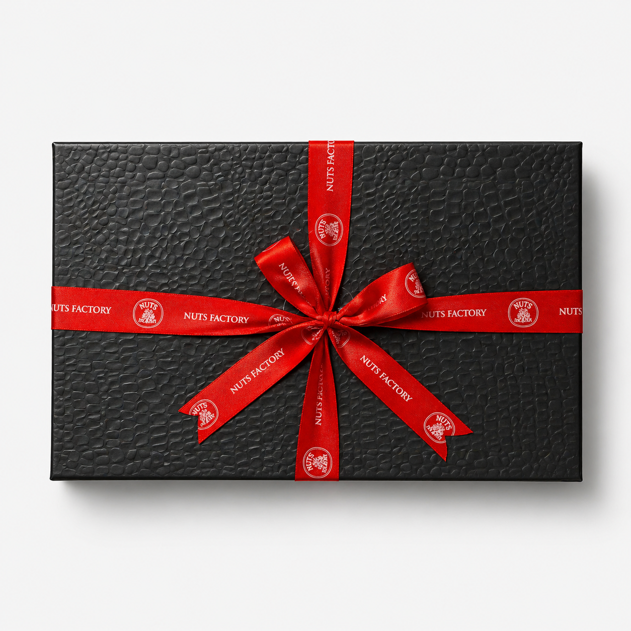 Luxury Chocolate Covered Nuts Gift Box - 8 Gourmet Selections Black Edition