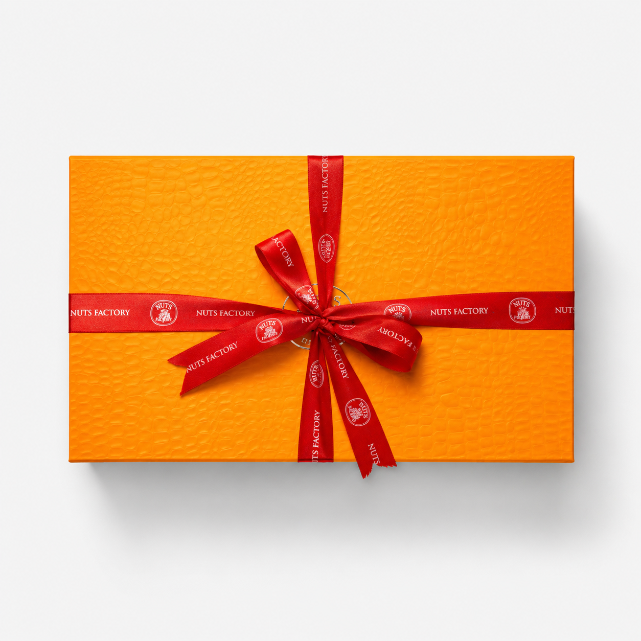 Luxury Roasted & Flavored Nuts Collection Box - 8 Selections Orange Edition