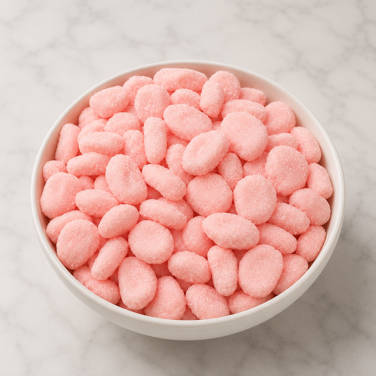 Mini Sour Strawberry Foam Skulls