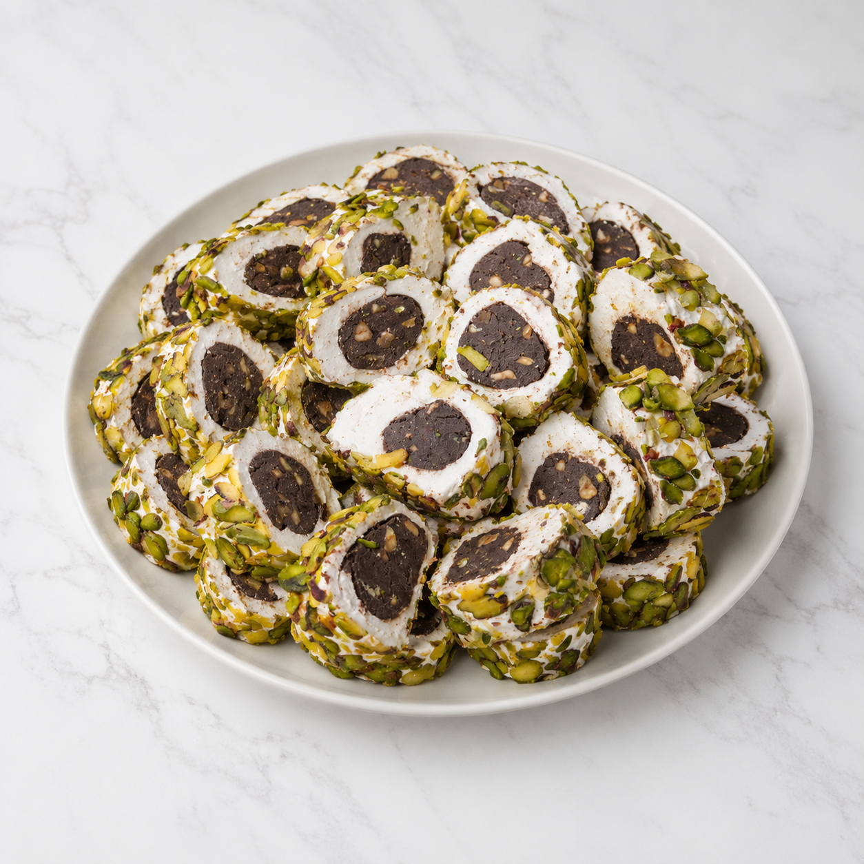 Nutella Pistachio Turkish Delight