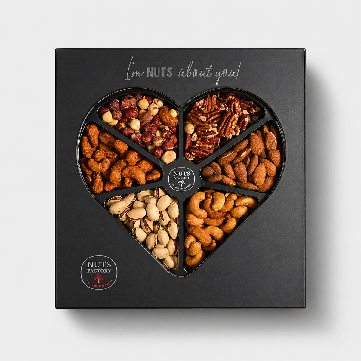 Heart Gift Tray – 7 Selections