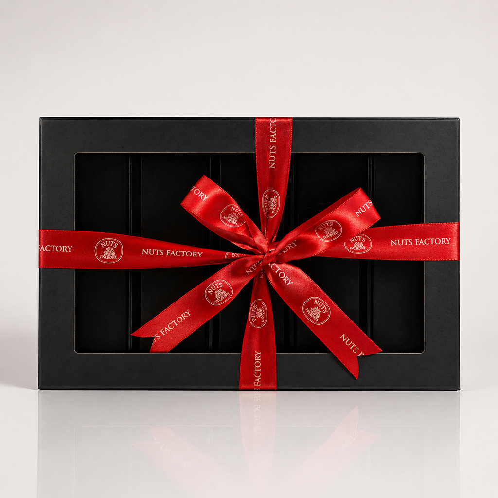 Premium Candied & Flavored Nuts Gift Box - 5 Assorted Flavors