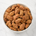 Coconut Chips Covered Pecans