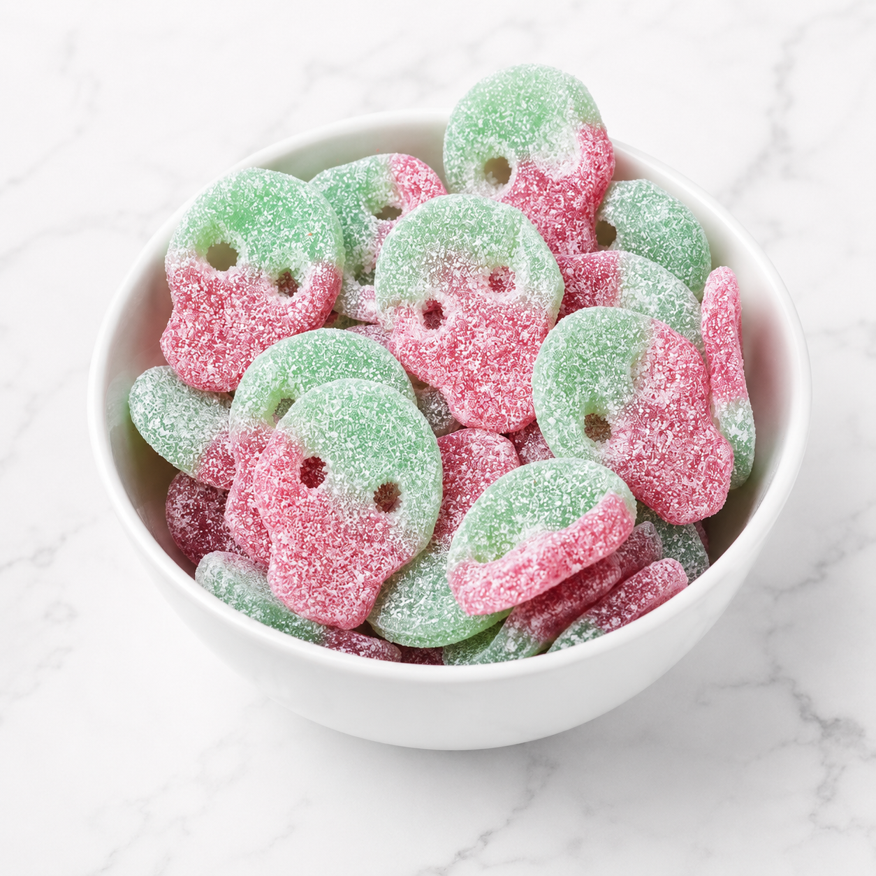 Sour Veggie Melon Skulls